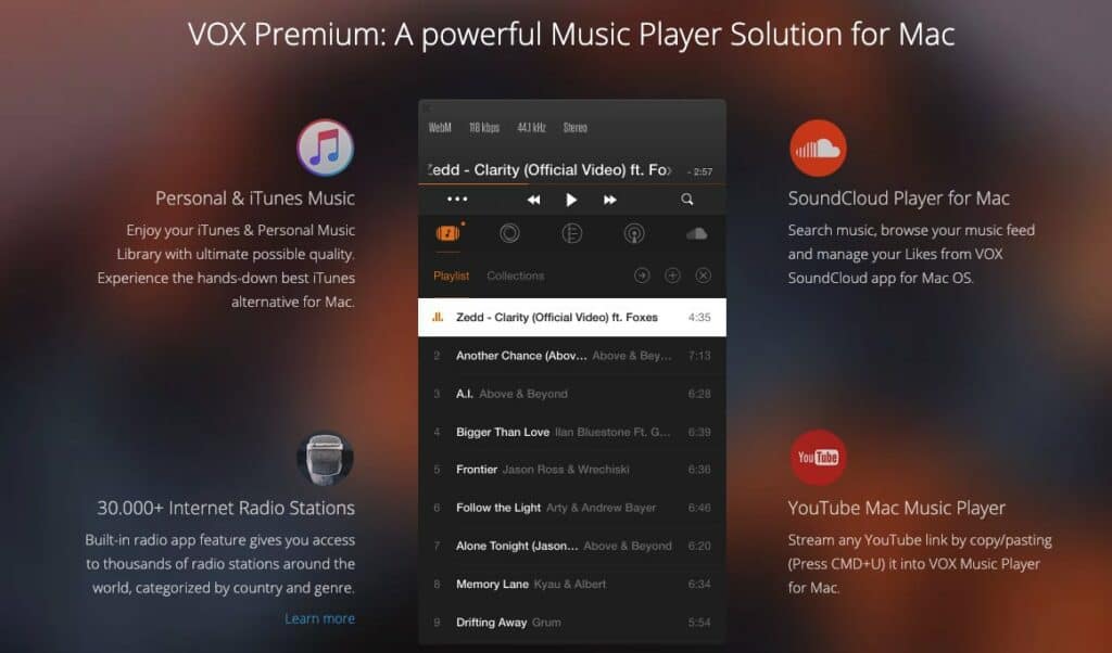 best high resolution music player for mac